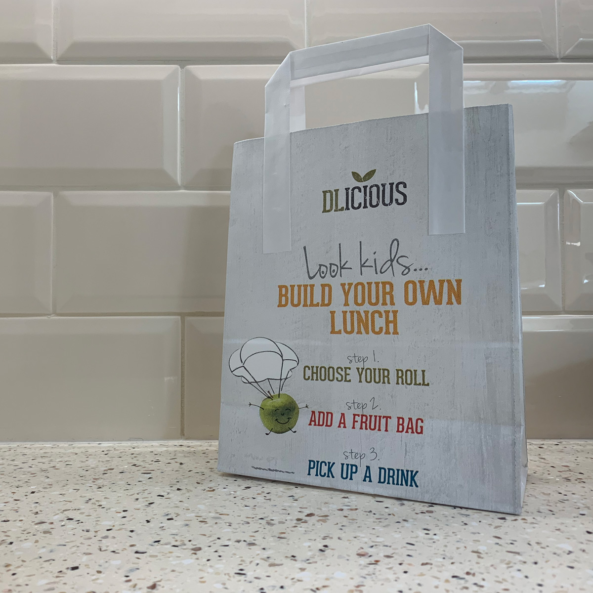 Printed Carrier Bags for Food & Drink