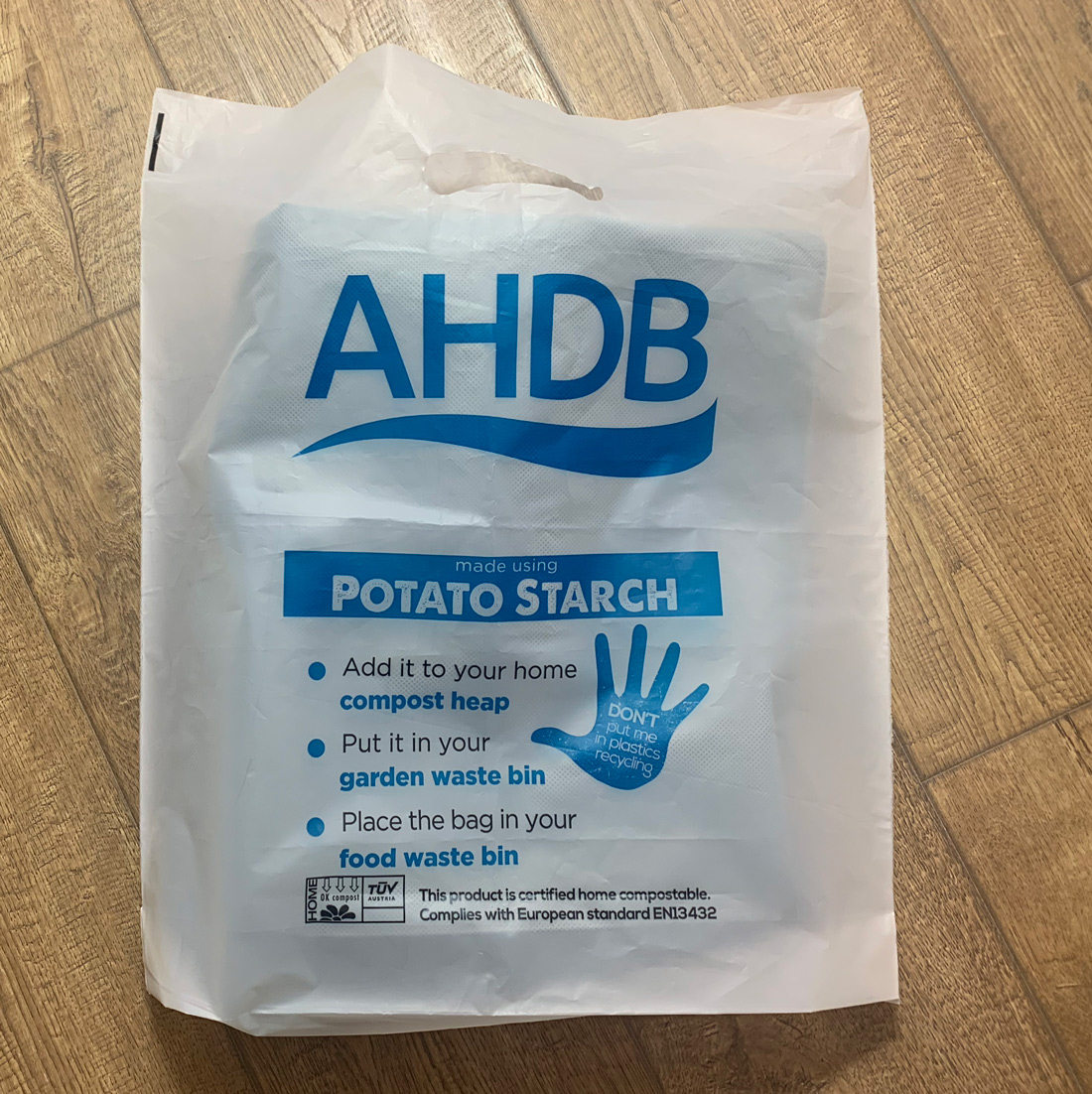 Institute for Industrial Development - A biodegradable starch bag is made  from corn starch and resembles a plastic bag. As a result of the ban on  plastic bags, the demand for biodegradable