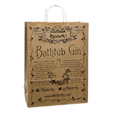 Twisted Handle Printed Paper Bag Twisted Handle Printed Paper Bag
