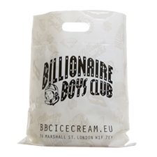 Personalised White Carrier Bag Personalised White Carrier Bag