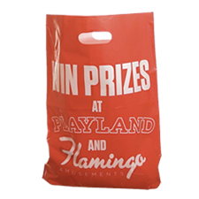 Personalised Plastic Carrier Bag Personalised Plastic Carrier Bag
