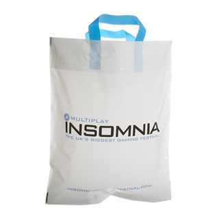 Flexiloop Handle Polythene Carrier Bag Flexiloop Handle Polythene Carrier Bag