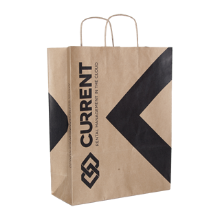 Brown Kraft Paper Carrier Bag Brown Kraft Paper Carrier Bag