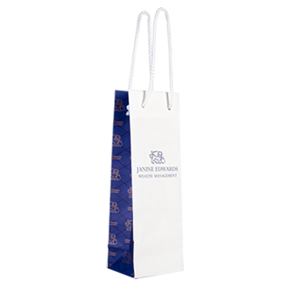 Luxury Printed Bottle Bag