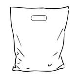 Plastic bag size guide