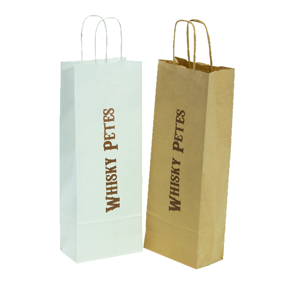 Logo Printed Bottle Bag Logo Printed Bottle Bag