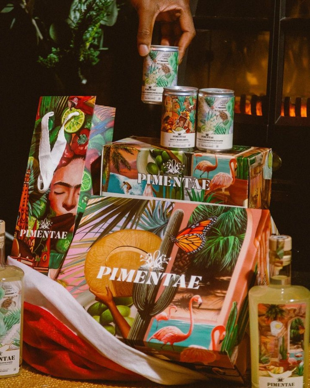 Luxury bottle bag for full colour print