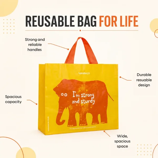 Bag for life infographic