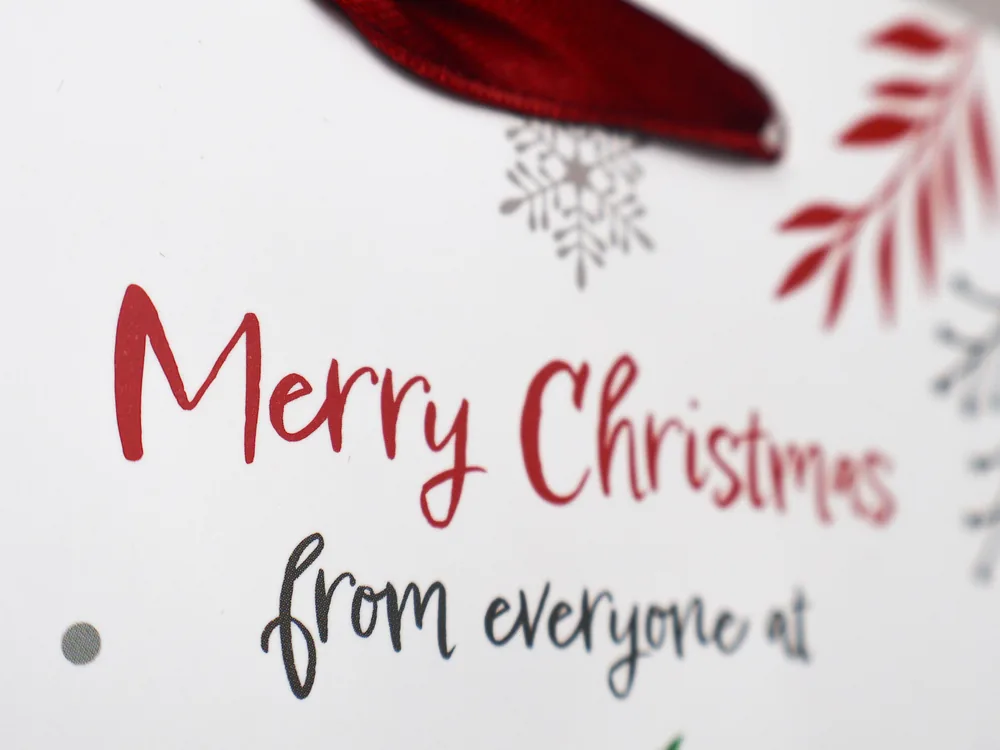 Printed Carrier Bags - Planning ahead for Christmas